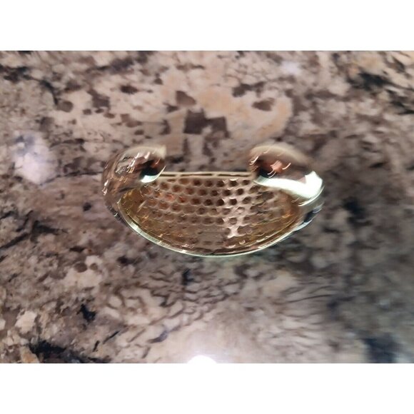 STUNNING, Akkad Black Green White Drop Dead Gorgeous SPARKLING Bangle Bracelet - Picture 10 of 16